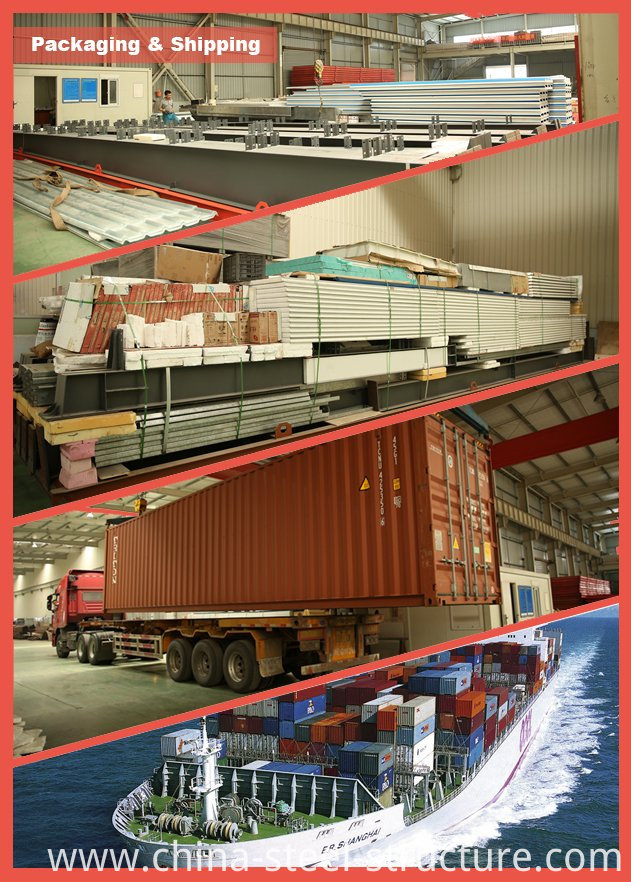 Prefabricated Industrial Steel Structure Building as Workshop/Warehouse
